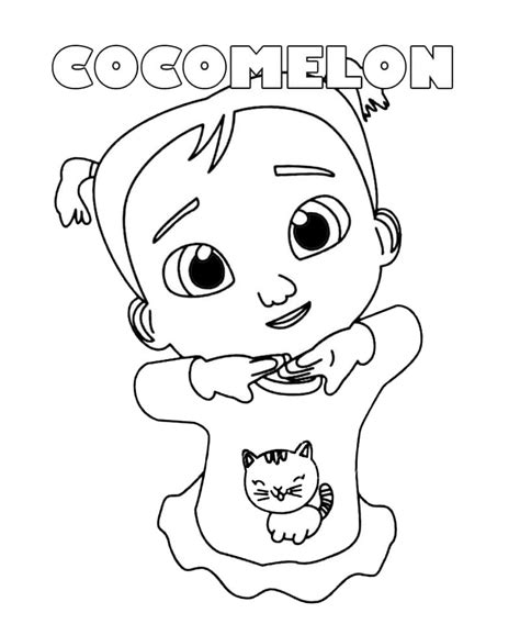 Top 30 Printable Cocomelon Coloring Pages - Online Coloring Pages