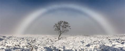 Photographer Captures Stunning Shot of Rare White Rainbow Over Moor in Scotland - ABC News