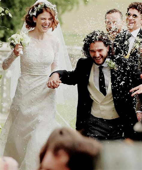 Kit Harington and Rose Leslie wedding ♥ - Game of Thrones Photo ...