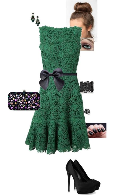 Stylish emerald dresses for special occasions | Christmas fashion outfits, Green lace dresses ...