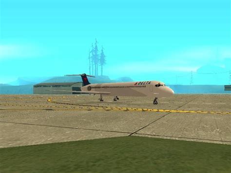 GTA San Andreas McDonnell Doeuglas MD-80 Delta Airlines Mod - GTAinside.com