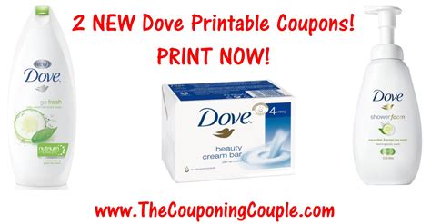 Unilever Dove Printable Coupons - Printable Blank World