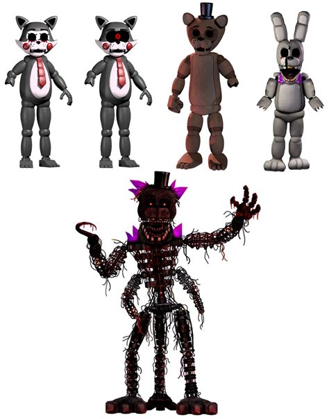 Triple Trouble but Fnaf Fangames Characters by michaelsegura on DeviantArt