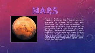 Inner planets | PPT