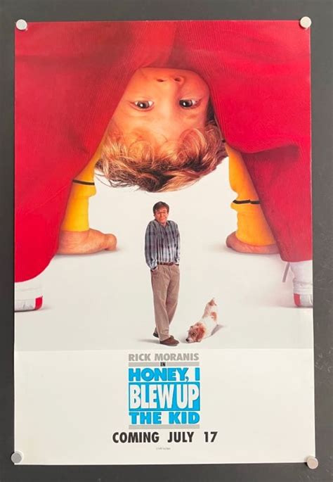 Honey I Blew Up the Kid (1992) – Original Theatrical Promotional Movie Poster - Hollywood Movie ...