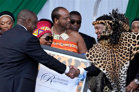 Legal challenge to dethrone South Africa's Zulu king heads to court | The Independent