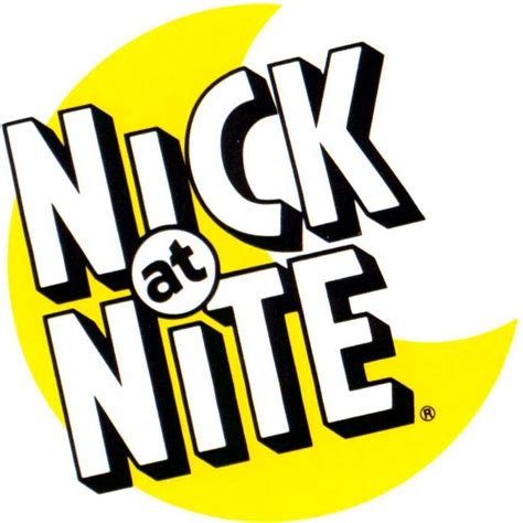 Original Nick at Nite logo 1985-1992. My pre-adolescent self felt like such a sophisticated ...