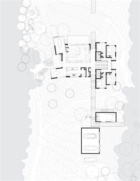 Island House / Peter Rose + Partners | Architectural floor plans, Island house, Floor plan drawing