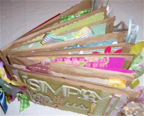 Paper Bag Scrapbook Mini Album with Tags