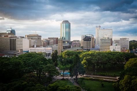 Harare Zimbabwe City Center Park Editorial Stock Photo - Image of vibe, 2022: 241552958