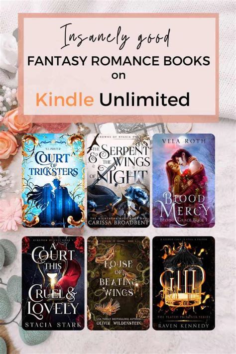 The Best Fantasy Romance books on Kindle Unlimited