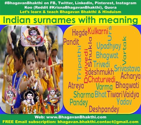 List of INDIAN Surnames with meaning | What is the rarest surname in ...