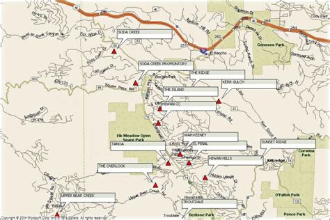 Evergreen Colorado Map, Evergreen Colorado Neighborhoods, Evergreen ...