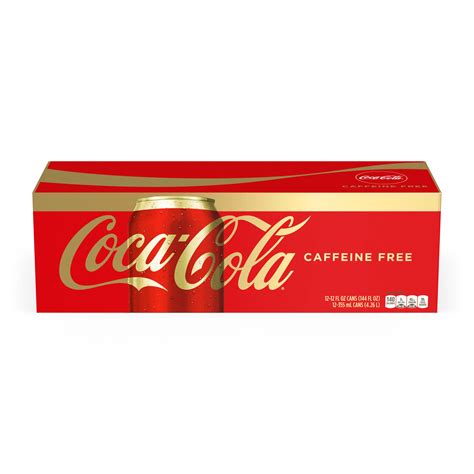 Coca-Cola Caffeine Free Classic Coke 12 oz Cans - Shop Soda at H-E-B