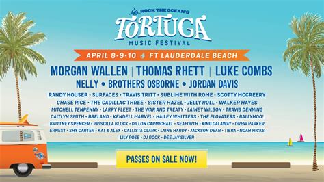 Where to Find The Cheapest Tortuga Music Festival Tickets + 2022 Lineup