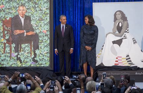 Barack and Michelle Obama Portrait Unveiling Event Pictures | POPSUGAR ...