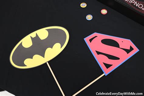 Fantastic Decorating Ideas for an Adult Superhero Party - Celebrate Every Day With Me