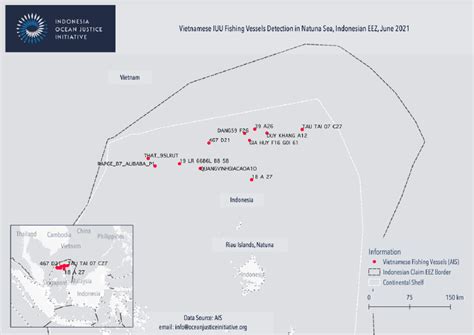 IUU Fishing Di Laut Natuna Utara, Laut Sulawesi Dan Selat Malaka - Juni 2021 - Indonesia Ocean ...