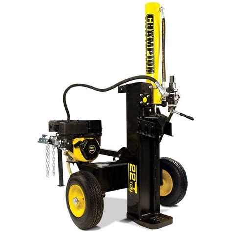 CHAMPION 22-Ton Gas Log Splitter in the Hydraulic Gas Log Splitters department at Lowes.com