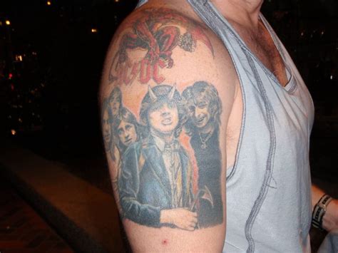 AC/DC tattoo