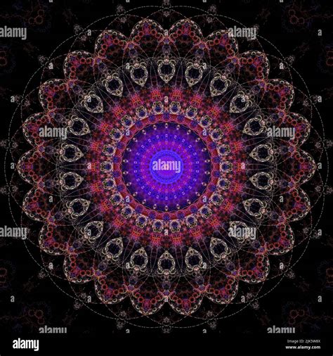 Indian Mandala Art Stock Photo - Alamy