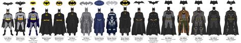 The Batman Live-Action Batsuit Evolution by efrajoey1 | Batman live ...