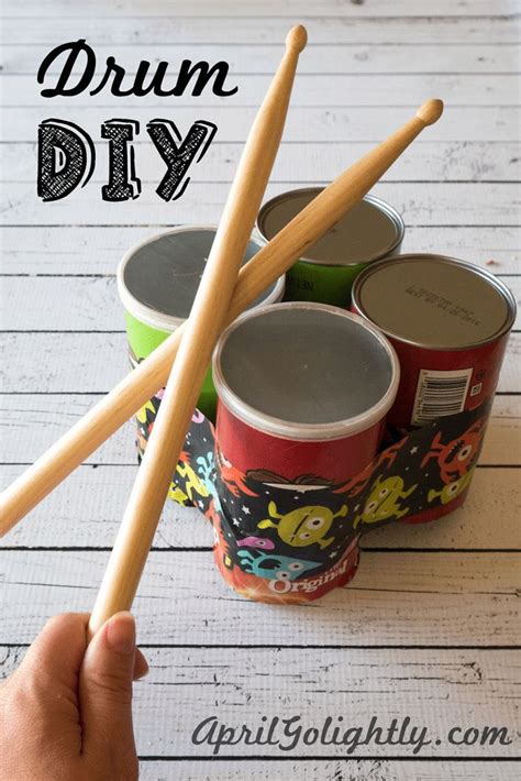 Drum-DIY- | Diy drums, Diy musical instruments, Drums for kids