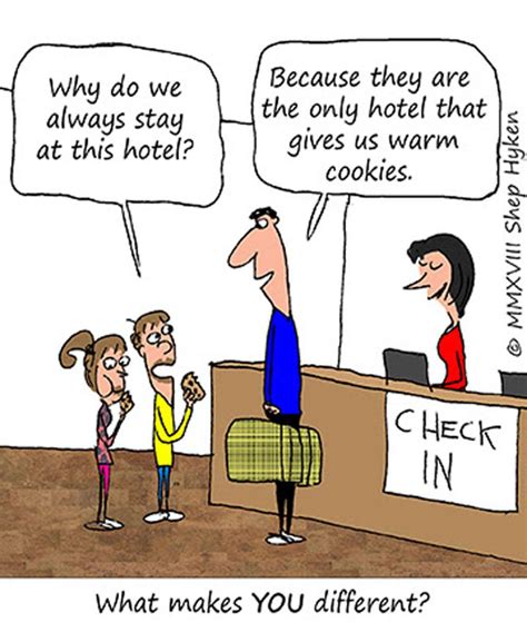 Be Different : By Shep Hyken | Business cartoons, Customer service ...