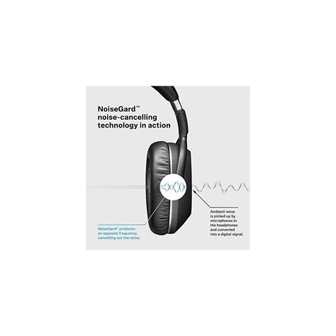 Sennheiser PXC 550 Wireless – NoiseGard Adaptive Noise Cancelling, Bluetooth Headphone with ...