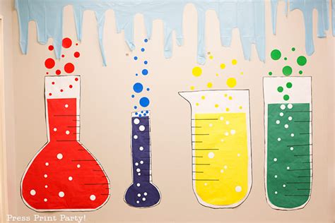 Awesome Science Party Ideas (Decor & Activities) - Press Print Party!