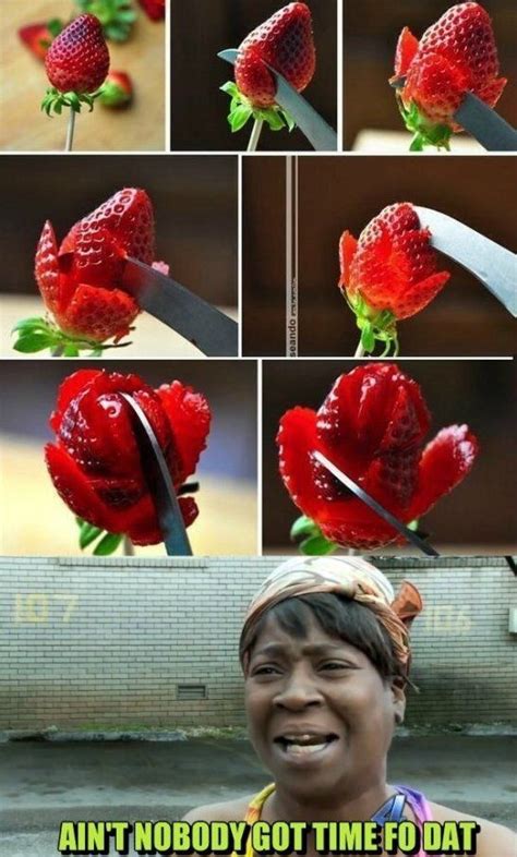 Strawberry Art - www.meme-lol.com | Receitas, Alimento fofo, Comida criativa