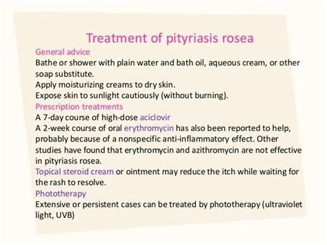 Pityriasis rosea