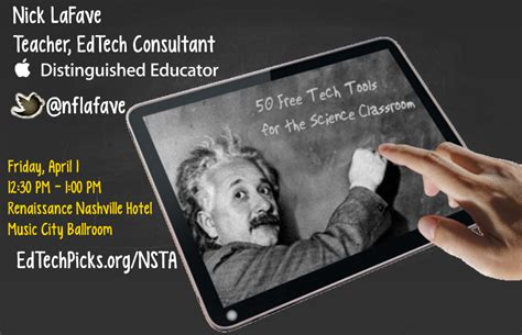 NSTA - Nick's Picks For Educational Technology