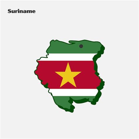 Premium Vector | Suriname Nation Flag Map Infographic