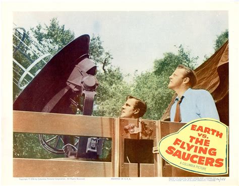 Earth Vs. the Flying Saucers 1956 | Posters Details | Four Color Comics | Lobby cards, Flying ...