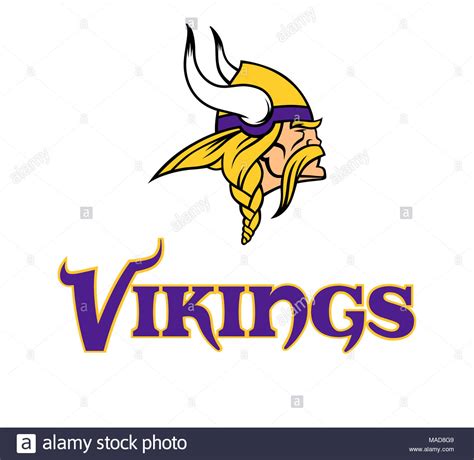 Minnesota Vikings Logo Icon Stock Photos & Minnesota Vikings Logo Icon ...