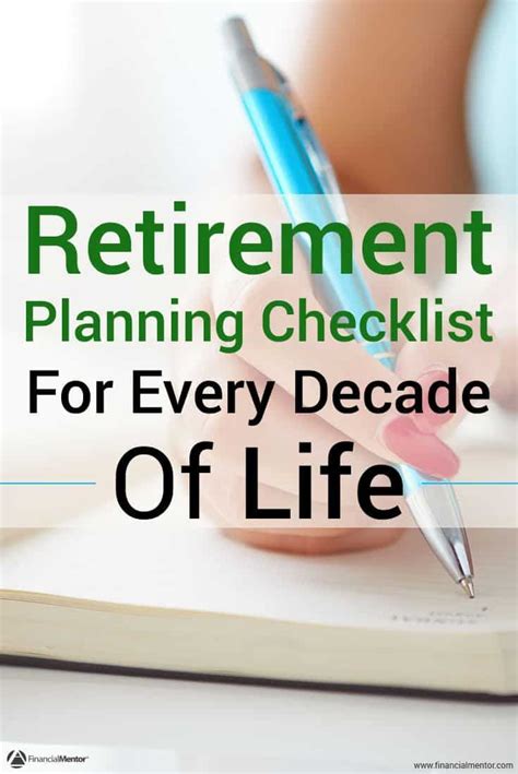 Retirement Planning Checklist | Preparing for retirement, Retirement planning finance ...