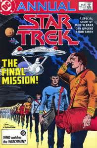 First Star Trek annuals from DC Comics 1985-1988