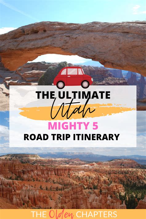 The ultimate utah mighty 5 road trip itinerary – Artofit