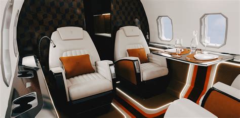 Bombardier Challenger 350 LH Interior Design — Aurora Aero Design