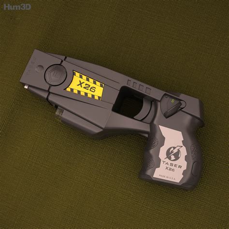 Police issue X26 Taser 3D model - Download Pistol on 3DModels.org