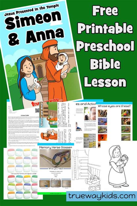 Simeon and Anna – Jesus presented in the temple - Trueway Kids