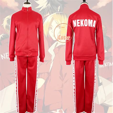 Haikyuu Season 4 Nekoma High Cosplay Jacket Kozume Kenma Uniform ...