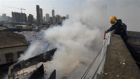 Massive fire in Mumbai building, eight injured - India News