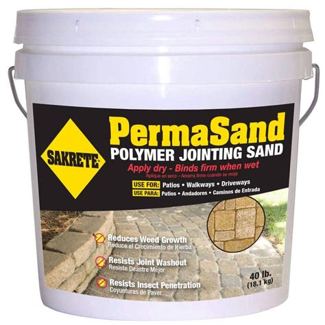 SAKRETE PermaSand 40 lb. Paver Joint Sand-65470004 - The Home Depot