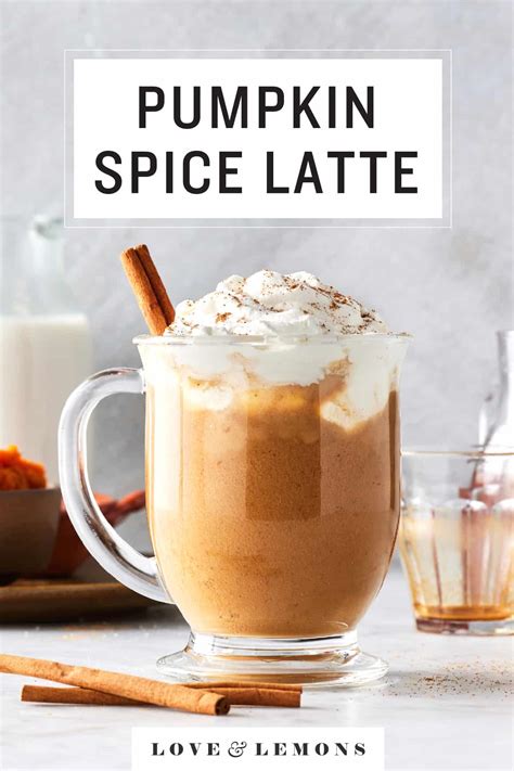 Pumpkin Spice Latte Recipe - Love and Lemons