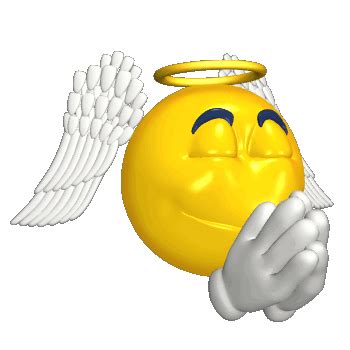 happy smiley angels Animated Emoticons, Funny Emoticons, Animated Gif ...