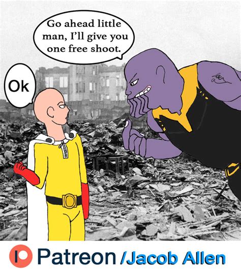 Saitama vs Thanos by BigJaa on DeviantArt