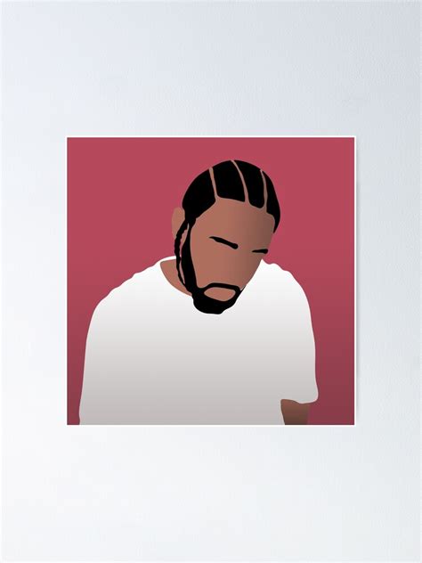 "Kendrick Lamar DAMN Album Cover" Poster for Sale by ernest0 | Redbubble