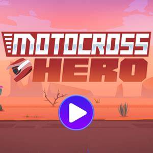 🕹️ Play Motocross Hero Game: Free Online Motorcycle Racing Video Game ...